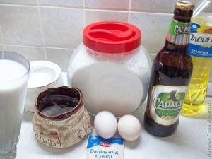 Блины на пиве