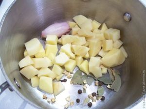 Суп с консервами из бычков