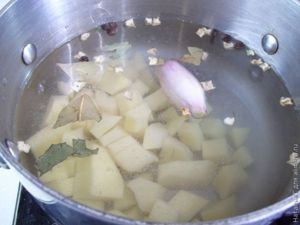 Суп с консервами из бычков