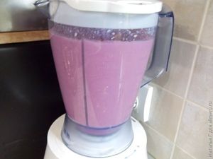 Желе с клубникой и мороженным