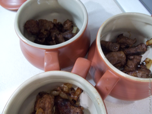Запеченная свинина с овощами