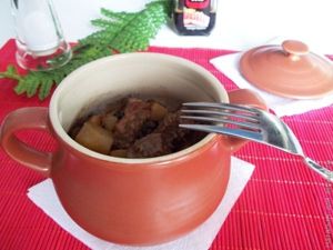 Запеченная свинина с овощами