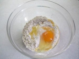 Оладьи с клубникой