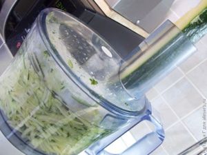 Оладьи из кабачков с овсяными хлопьями