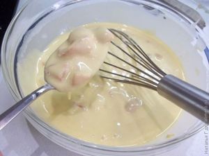Оладьи с абрикосами