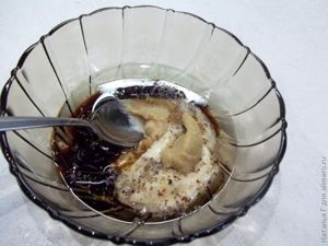 Овощной салат с сардинами