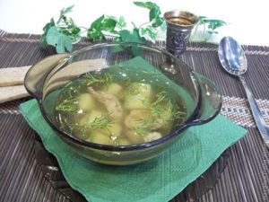 Уха из рыбных молок