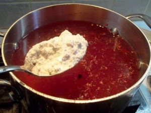 Морс из красной смородины