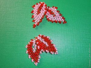 бисерные серьги
