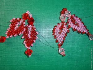 бисерные серьги