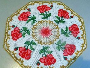 салфетки из бисера