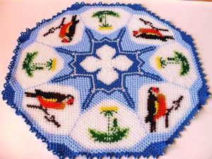 салфетки из бисера