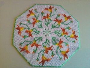 салфетки из бисера