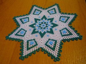 салфетки из бисера