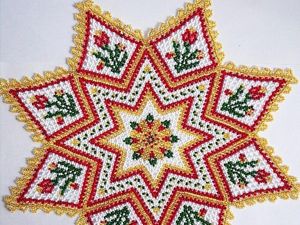 салфетки из бисера