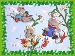 Рисуем пластилином