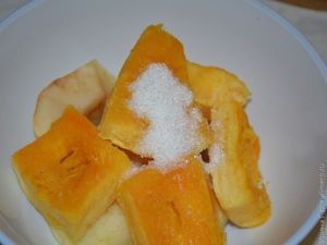 тыквенно-яблочный десерт рецепт