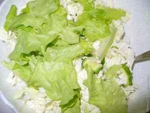теплый салат с курицей и овощами рецепт