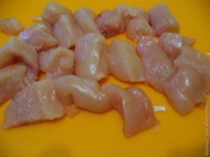 теплый салат с курицей и овощами рецепт
