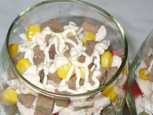 салат-коктейль из печени рецепт
