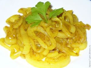 луковые кольца с карри