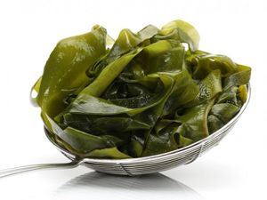 Морская капуста (ламинария). Ее калорийность колеблется от 5 до 25 ккал. При этом она очень полезна! В ней много калия и натрия. Морская капуста (ламинария). Ее калорийность колеблется от 5 до 25 ккал. При этом она очень полезна! В ней много калия и натрия.