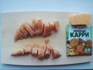 Брокколи с курицей