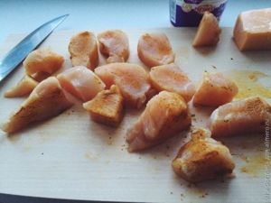 Брокколи с курицей