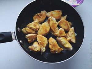 Брокколи с курицей
