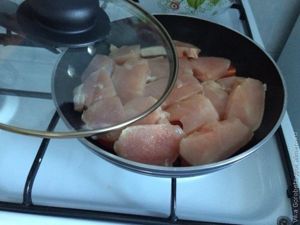 Курица с томатами