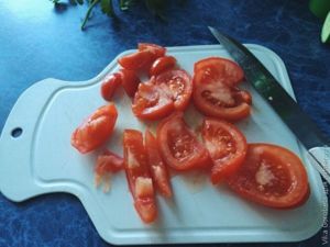 Курица с томатами