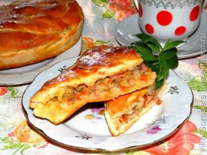 Соленый пирог