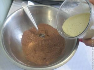 Шоколадно-кофейные кексы