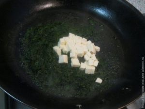 Курочка со шпинатом