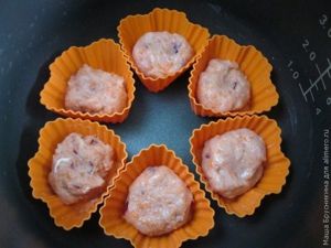 Куриные капкейки