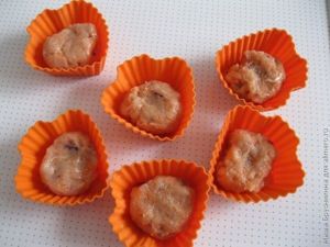 Куриные капкейки