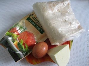 Закуска из лаваша