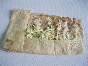 Закуска из лаваша
