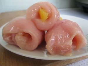 Филе с апельсинами