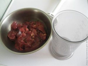 Пирожное из печени