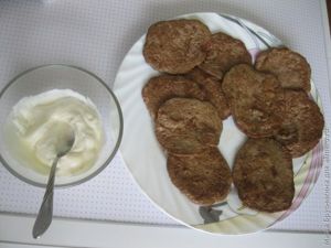 Пирожное из печени