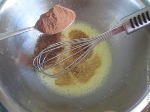 Шоколадные блины