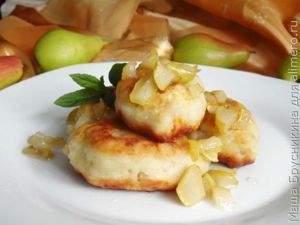 Пирожки с грушей