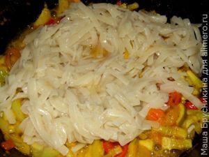 Паста с овощами