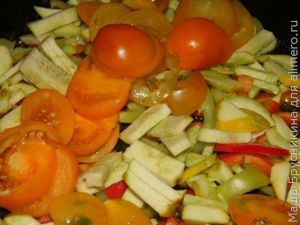 Паста с овощами