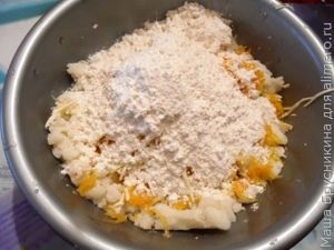 Оладьи с тыквой