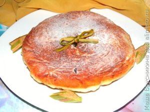 Пирог на сковороде