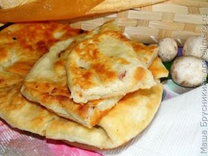 Лепешки с картофелем