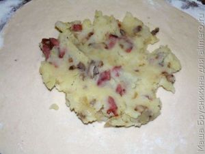 Лепешки с картофелем