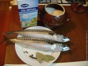 соленая скумбрия рецепт